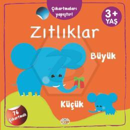 Çıkartmaları Yapıştır-Zıtlıklar Büyük-Küçük