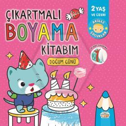 Çıkartmalı Boyama Kitabım-Doğum Günü