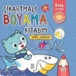 Çıkartmalı Boyama Kitabım-Tatil Zamanı