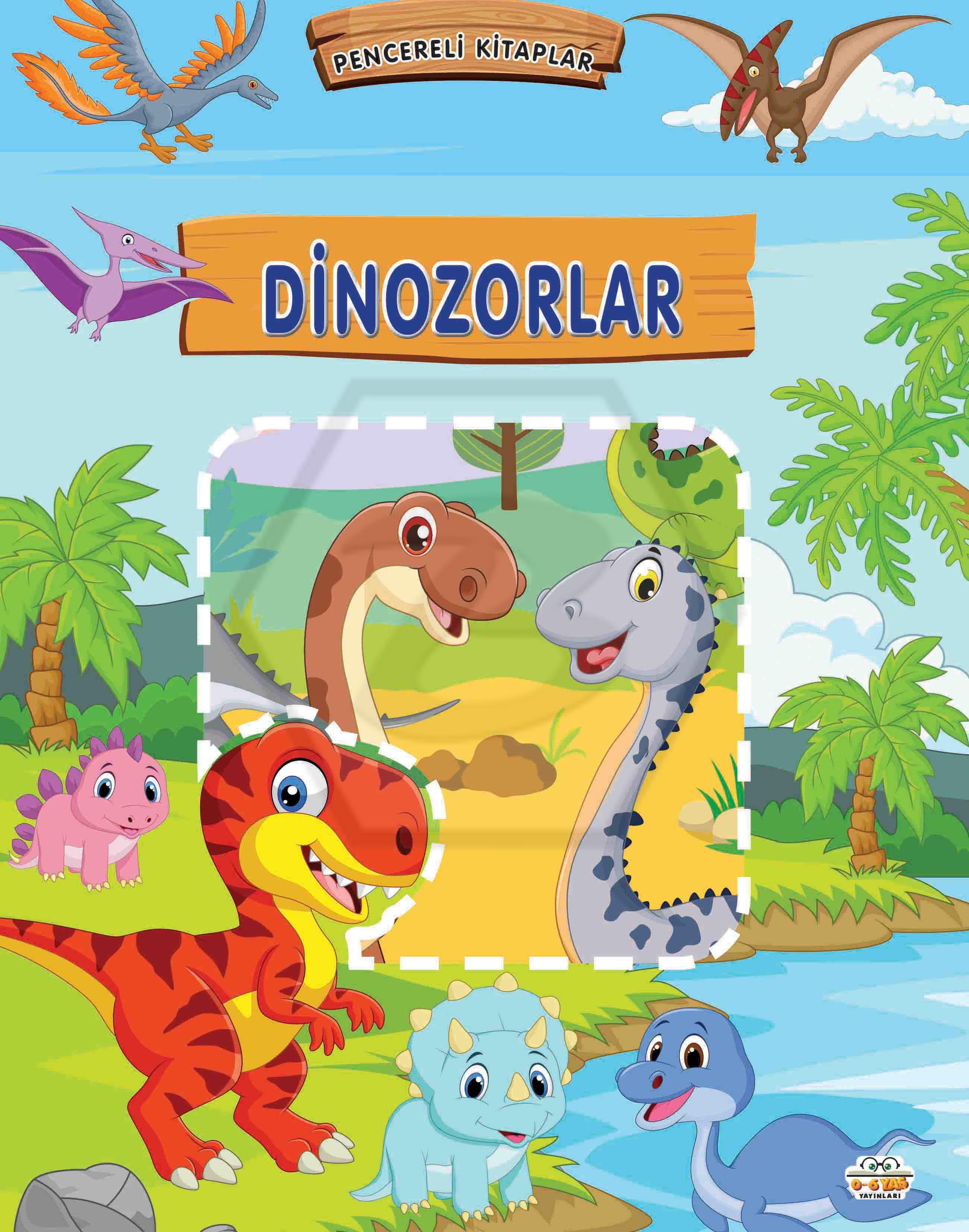 Pencereli Kitaplar Dinozorlar