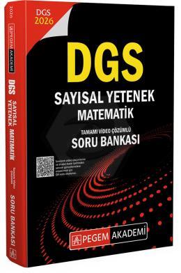 2026 DGS Sayısal Yetenek Matematik Tamamı Video Çözümlü Soru Bankası