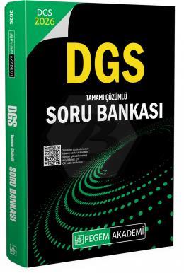 2026 DGS Tamamı Çözümlü Soru Bankası