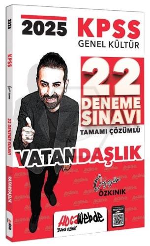 2025 KPSS GK Vatandaşlık Tamamı Çözümlü 22 Deneme Sınavı