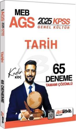 2025 MEB AGS KPSS Tarih Tamamı Çözümlü 65 Deneme Sınavı