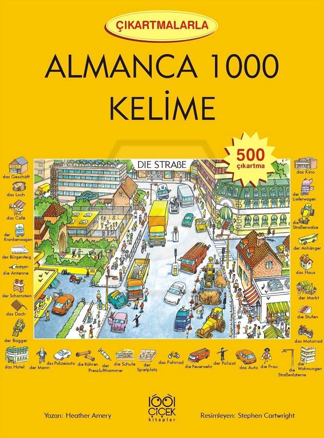 Çıkartmalarla Almanca 1000 Kelime