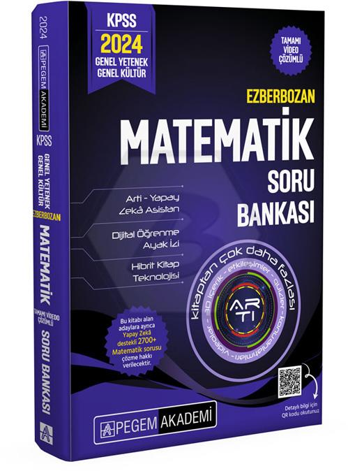 2024 KPSS Ezberbozan  Genel Yetenek Genel Kültür Matematik Soru Bankası    