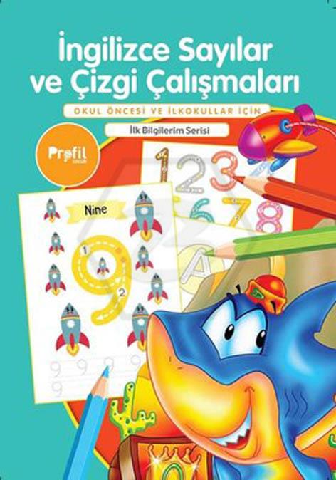 İngilizce Sayılar ve Çizgi Çalışmaları - Okul Öncesi