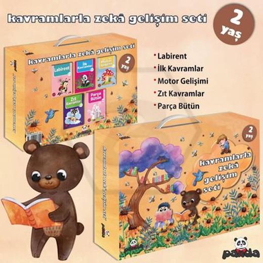 2 Yaş Kavramlarla Zeka Gelişim Seti - 5 Kitap Takım