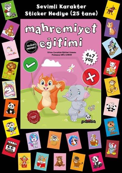 Stickerlı 4+7 Yaş Mahremiyet Eğitimi