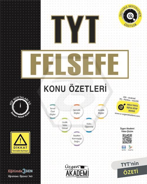 TYT FELSEFE - Konu Özetleri