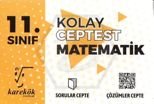 11.Sınıf Kolay Matematik Cep Test