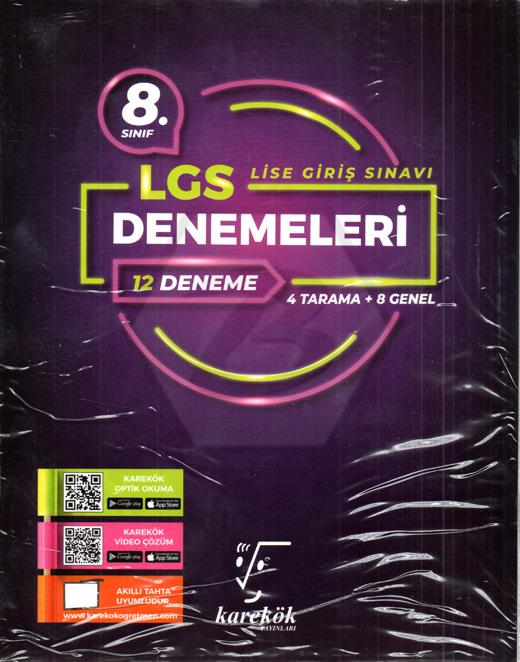 8.Sınıf LGS 12 Li Deneme Seti