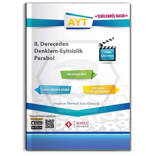 AYT II.Dereceden Denklemler-Eşitsizlik Parabol