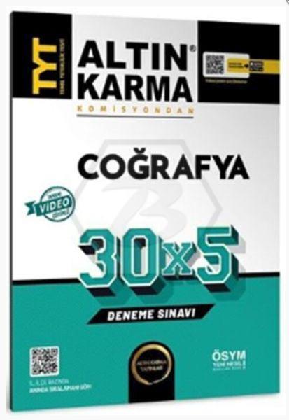 TYT Coğrafya 30 x 5 Deneme