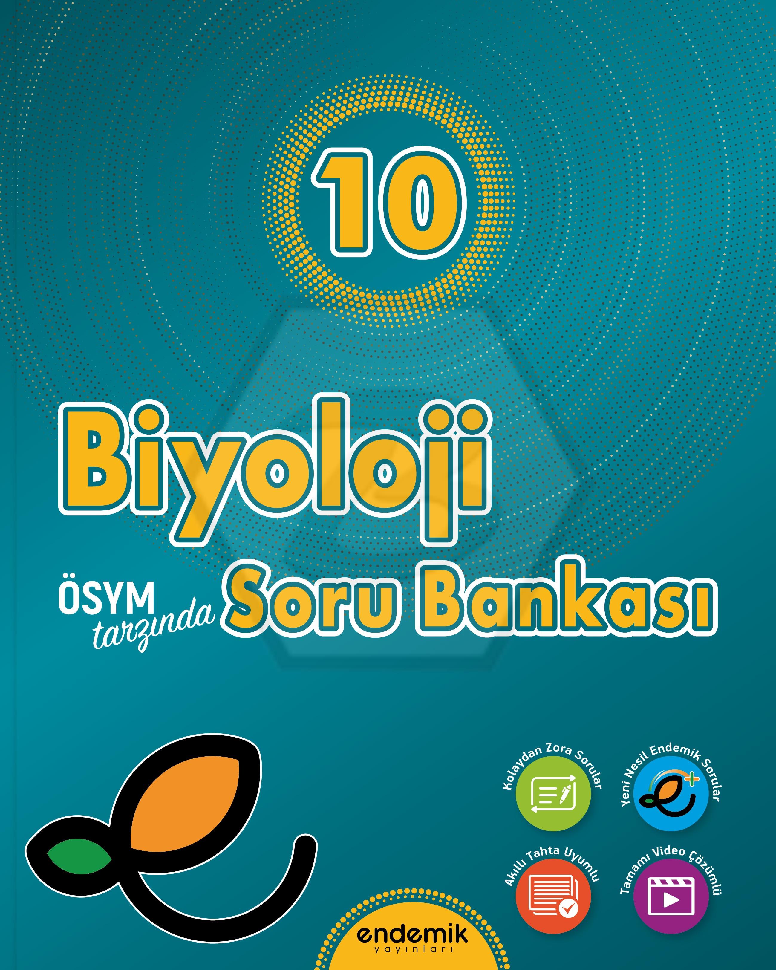 10.Sınıf Biyoloji Soru Bankası - 2024