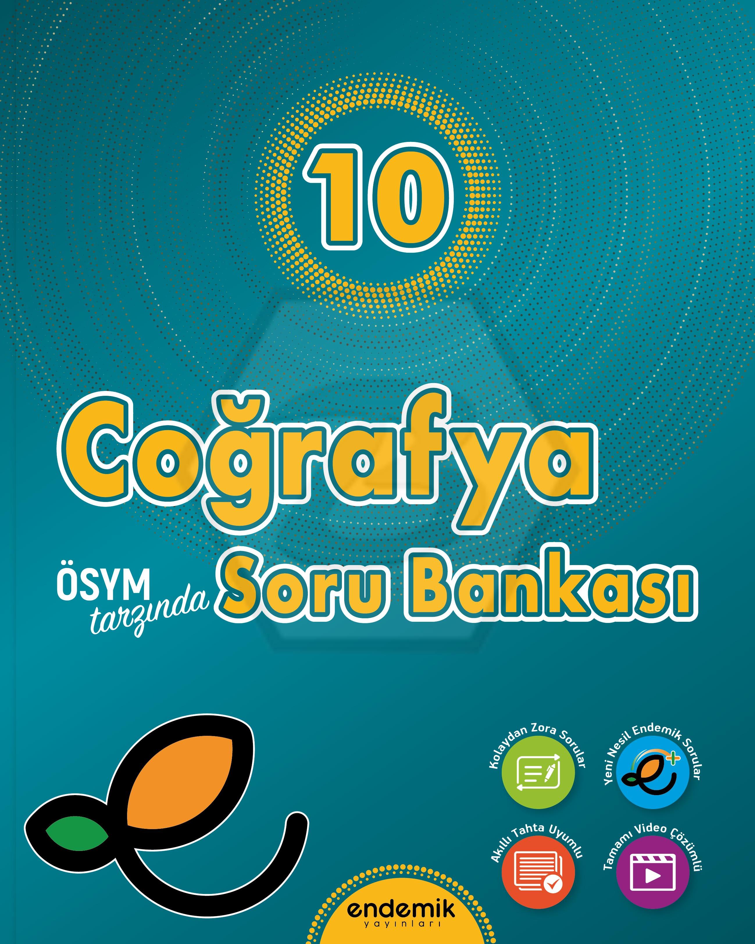 10.Sınıf Coğrafya Soru Bankası - 2024