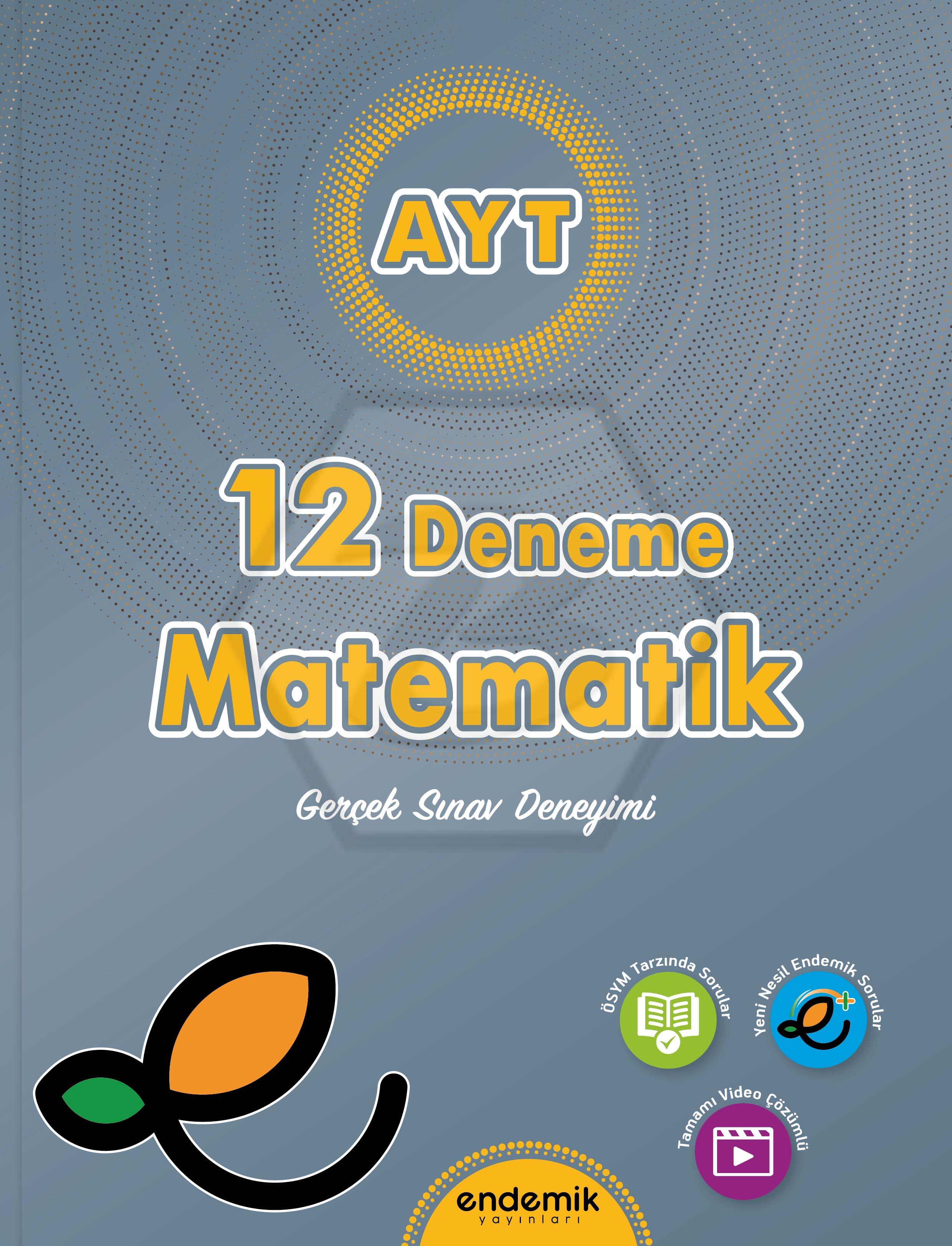 AYT Matematik 12 li Deneme Sınavı - 2024