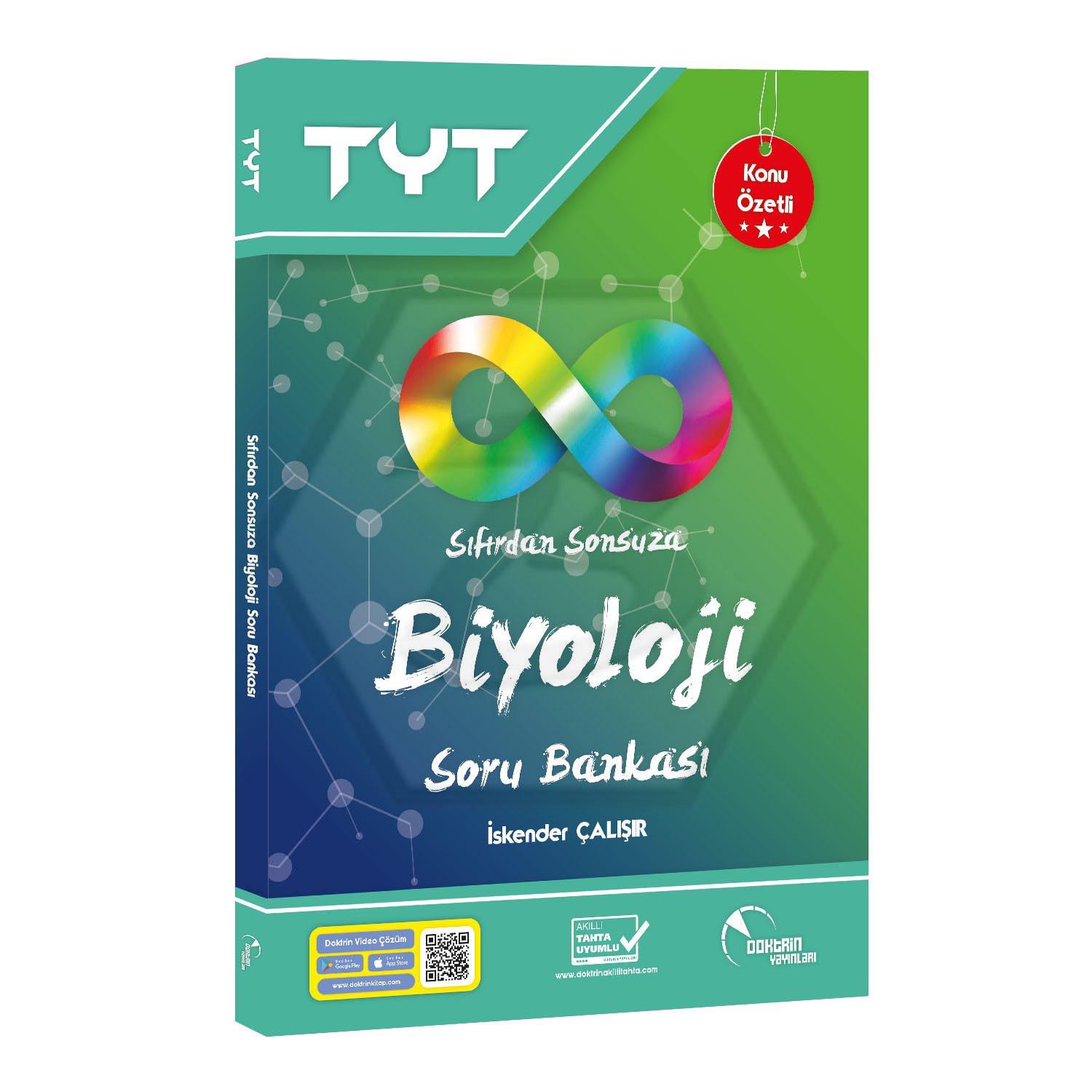 2026 TYT Sıfırdan Sonsuza Biyoloji Konu Özetli Soru Bankası (Video Çözümlü)