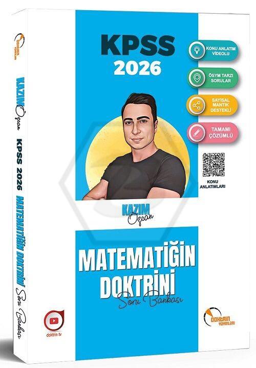 2026 KPSS Matematik Doktrini Soru Bankası Çözümlü