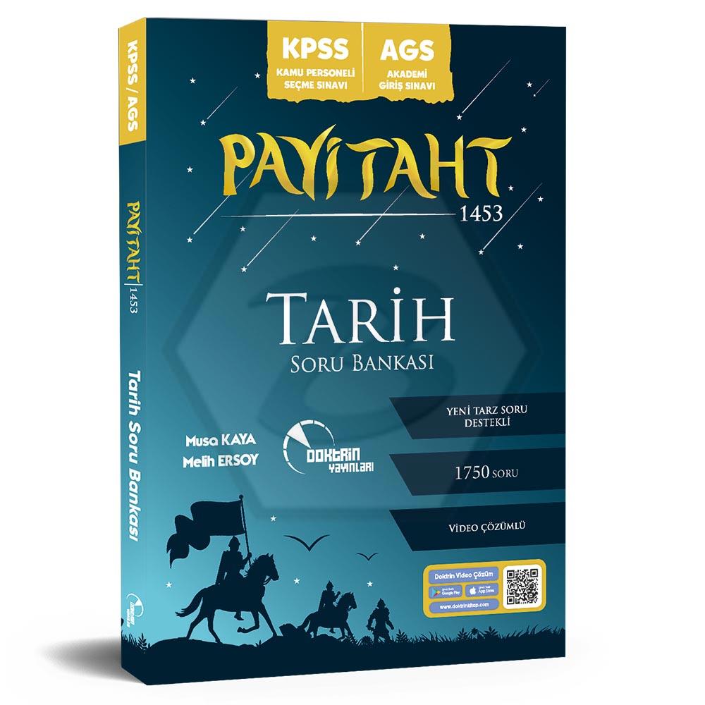 2026 KPSS AGS Payitaht 1453 Tarih Soru Bankası (Video Çözümlü)