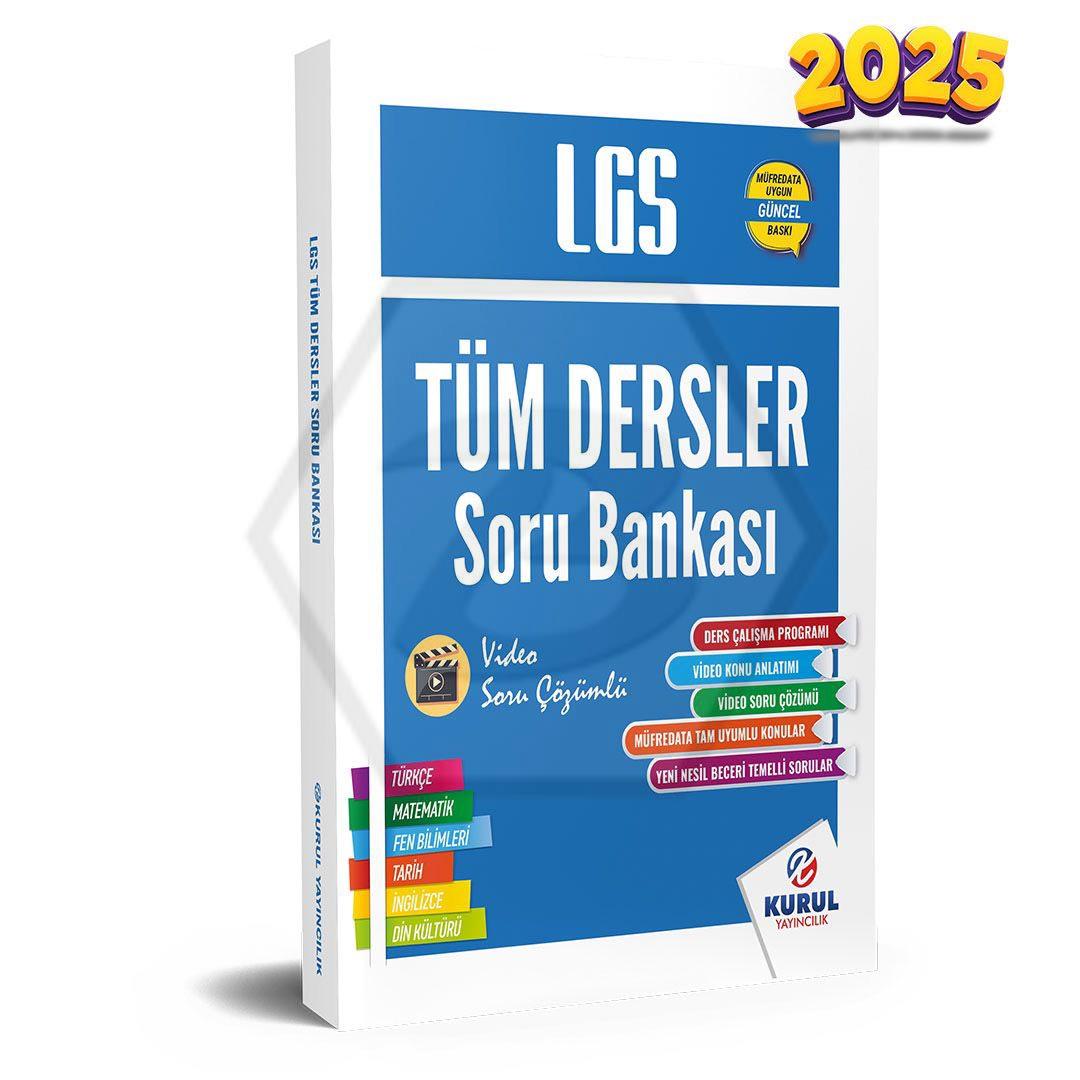 2025 LGS Tüm Dersler Tek Kitap Soru Bankası