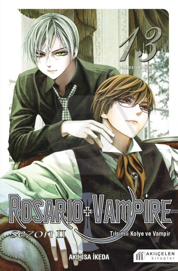 Rosario + Vampire -Tılsımlı Kolye ve Vampir Sezon 2 Cilt 13