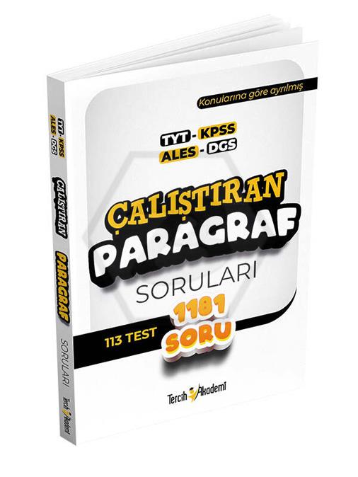 Çalıştıran Paragraf Soruları 1181 Soru