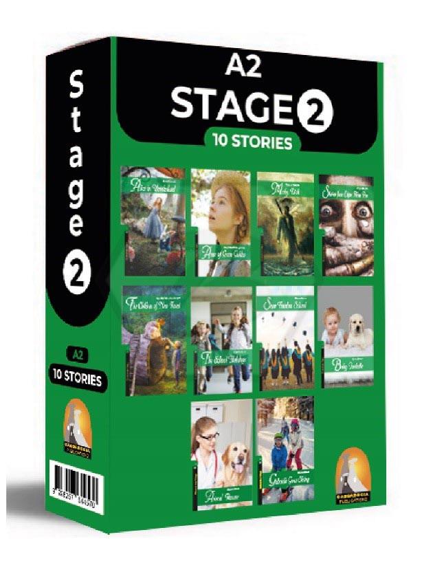 İngilizce Hikaye Stage 2 10’lu Hikaye Seti Kutu Tanırım (A2) Seviyelerinde