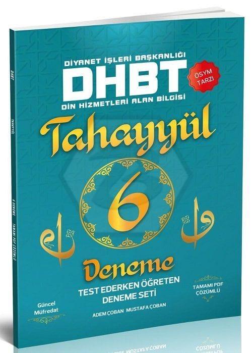 2026 DHBT 6 Deneme Çözümlü