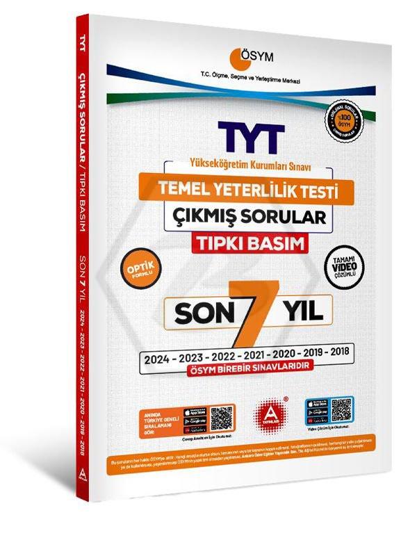 Son 7 Yıl TYT Tıpkı Basım Deneme Seti