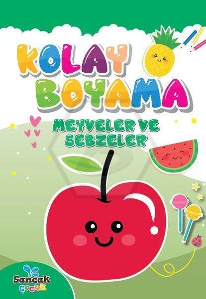 Kolay Boyama-Meyveler ve Sebzeler