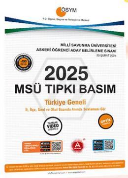 2025 MSÜ Çıkmış Sorular