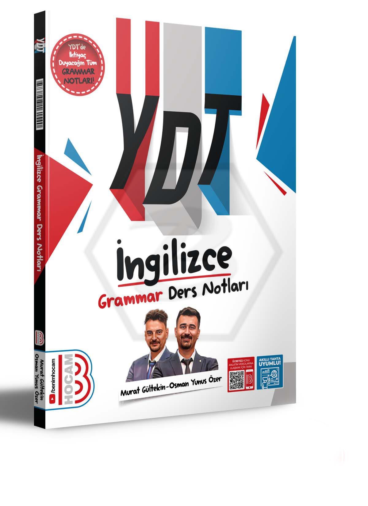YDT İngilizce Grammar Ders Notları
