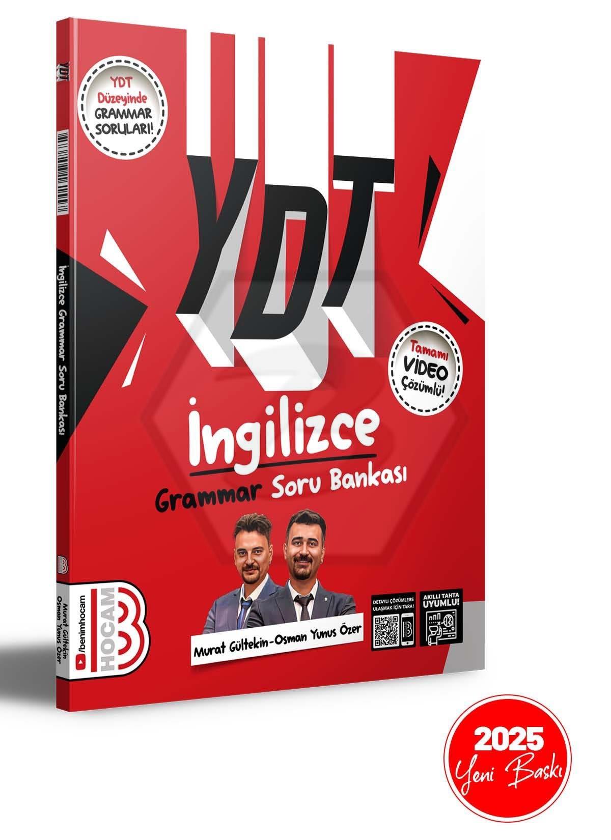 YDT İngilizce Grammar Soru Bankası