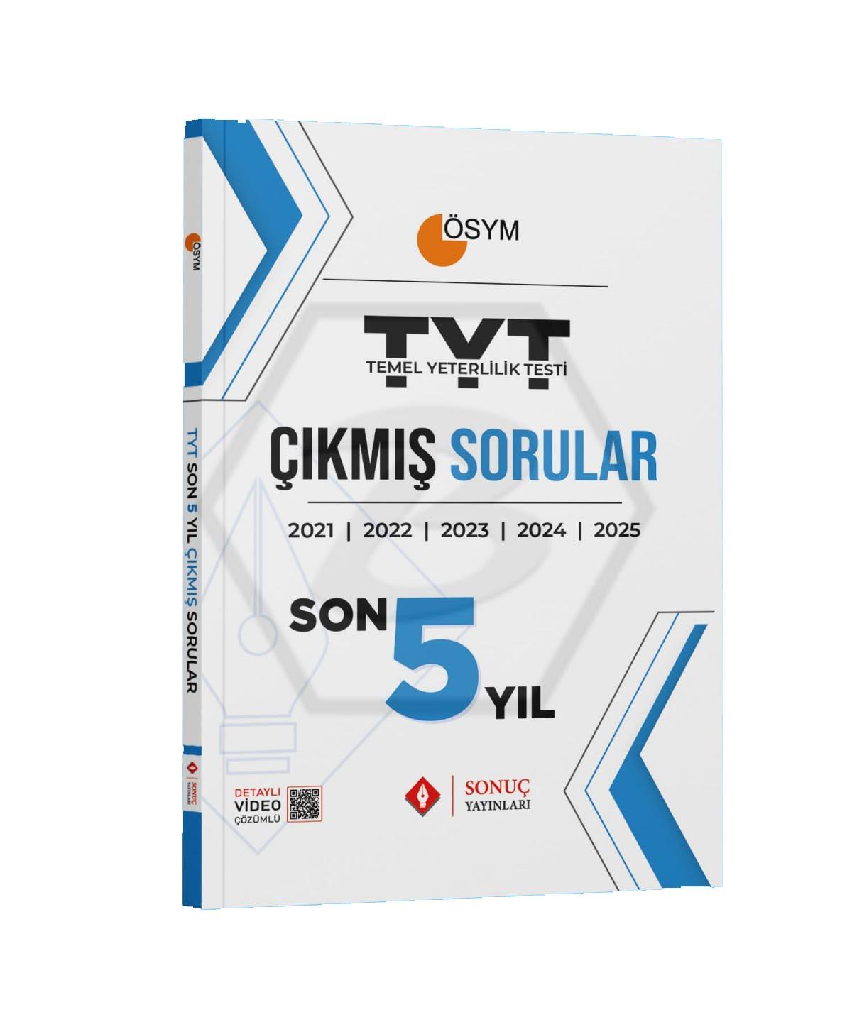 TYT Çıkmış Sorular Son 5 Yıl
