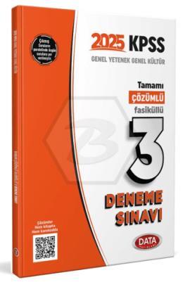 2025 KPSS Genel Yetenek Genel Kültür Tamamı Çözümlü 3 Fasikül Deneme Sınavı