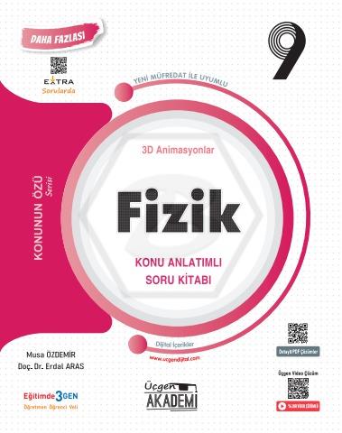 9. Sınıf Konunun Özü - FİZİK - Konu Anlatımlı Soru Kitabı - 2024