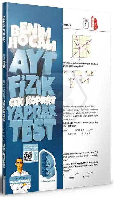 2023 AYT Fizik Çek Kopart Yaprak Test
