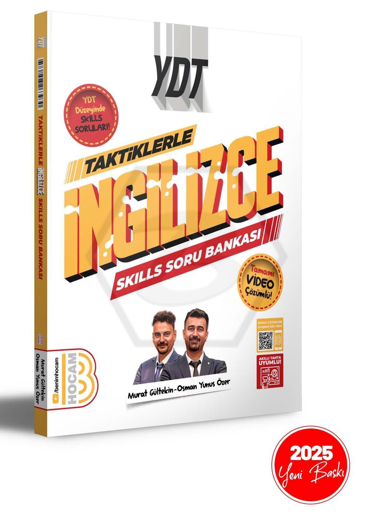YDT Taktiklerle İngilizce SKILLS Soru Bankası