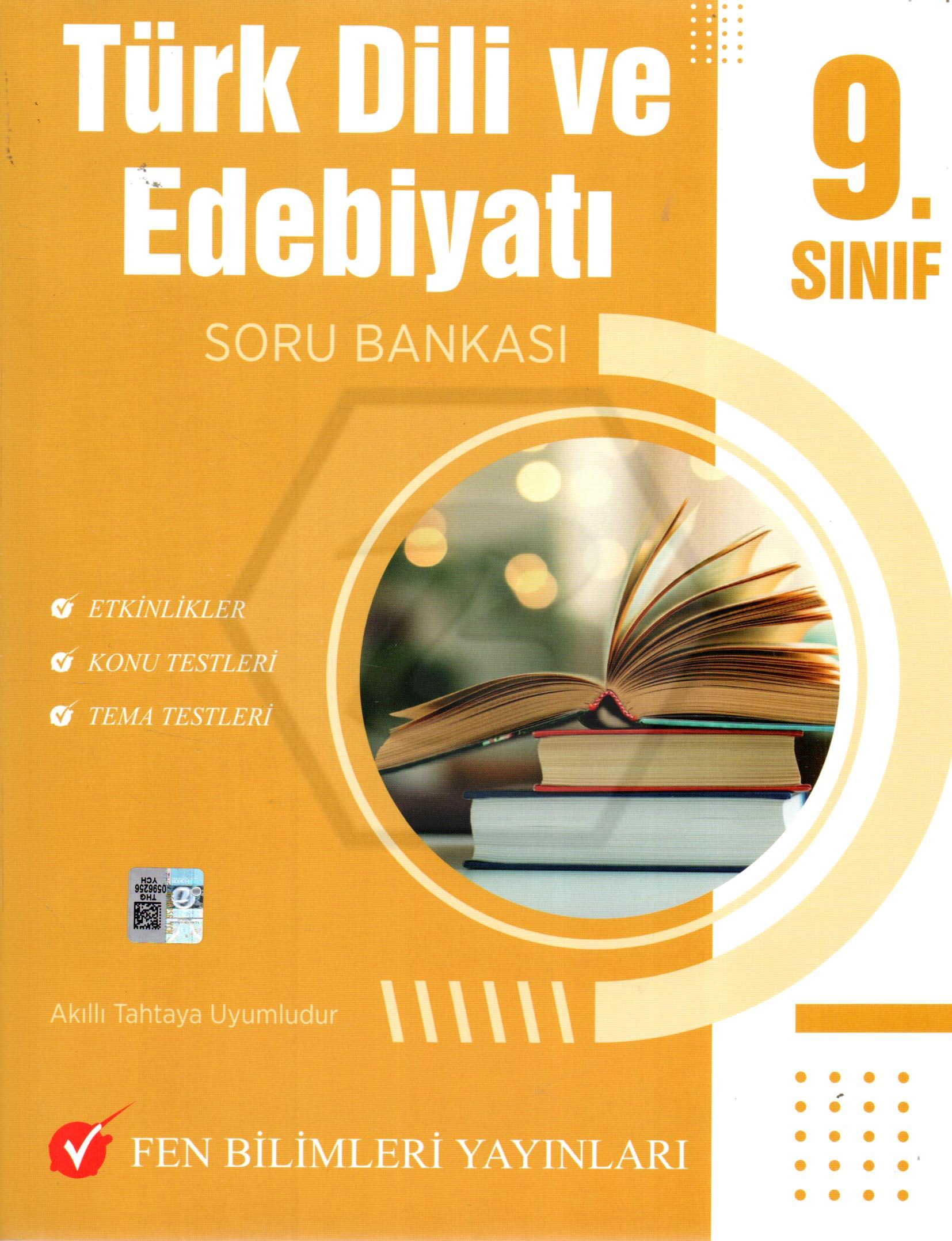 9.Sınıf Türk Dili ve Edebiyatı Soru Bankası