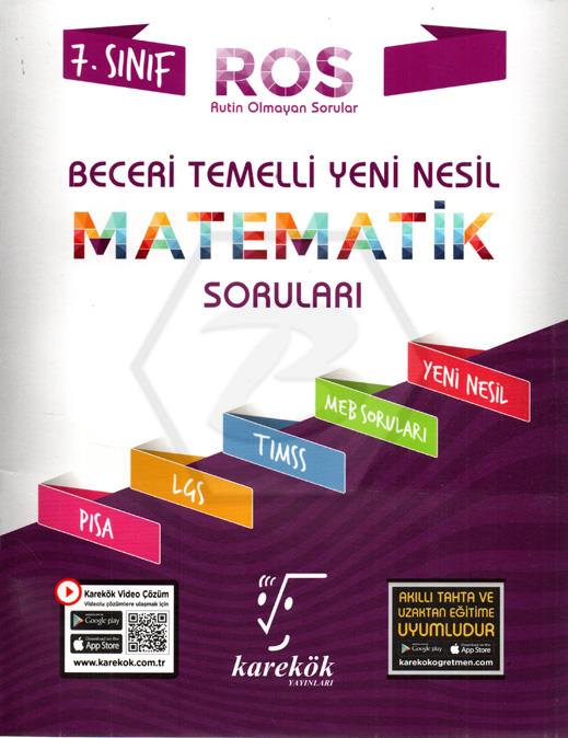 7.Sınıf Beceri Temelli Yeni Nesil Matematik Soruları