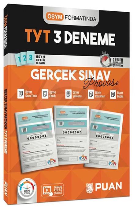 TYT 3 Deneme Gerçek Sınav Provası