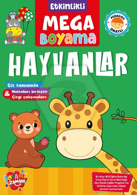 Etkinlikli Mega Boyama - Hayvanlar