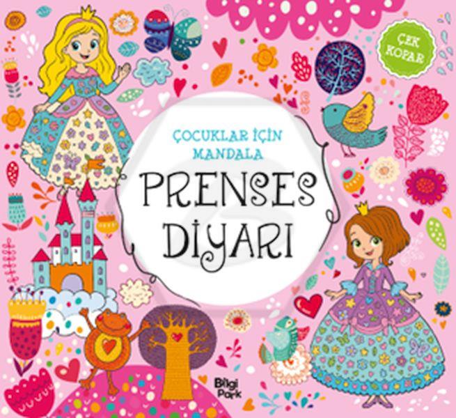 Çocuklar İçin Mandala – Prenses Diyarı - Çek Kopar