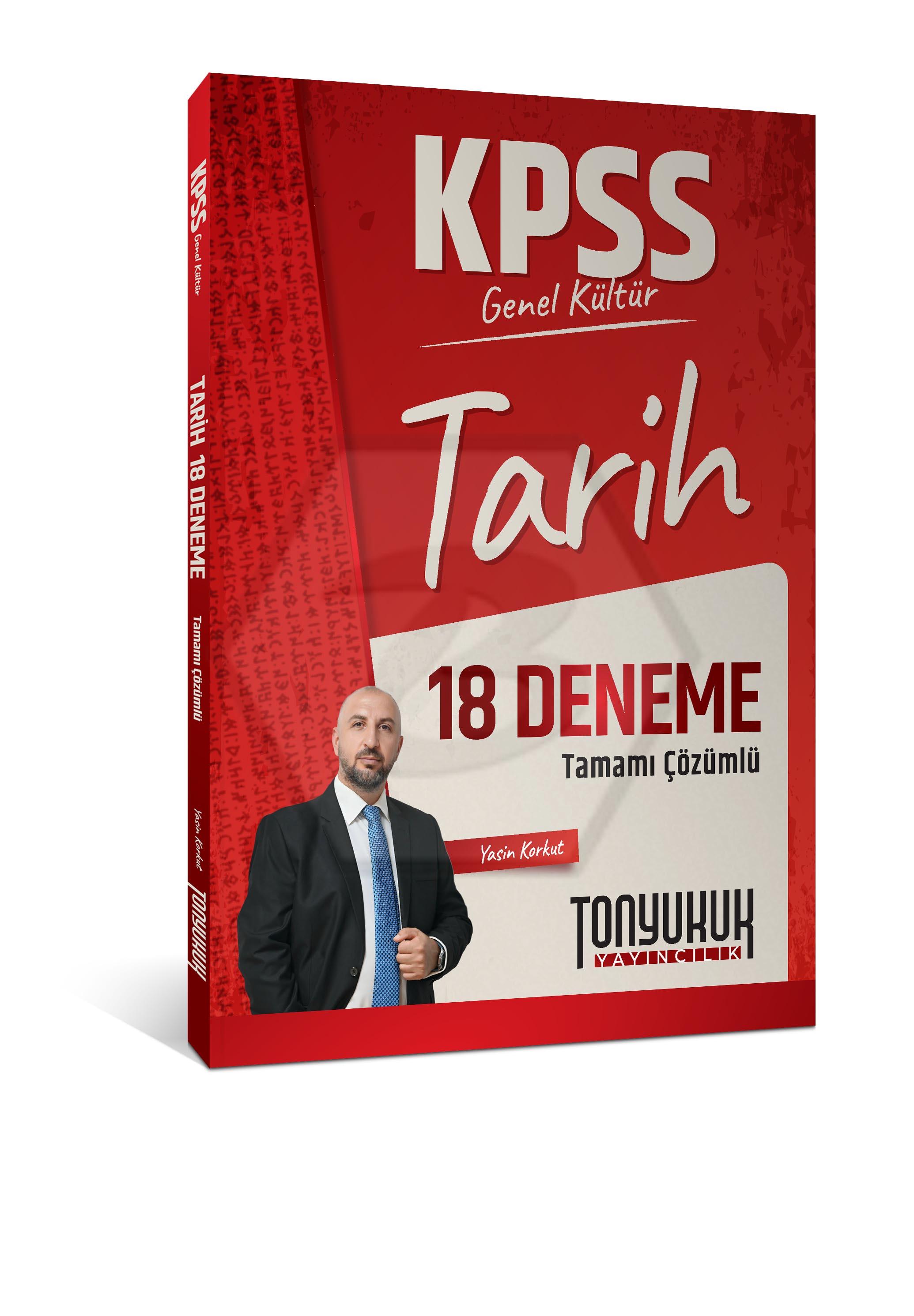 2026 KPSS Genel Kültür Tarih Tamamı Çözümlü 18 Deneme