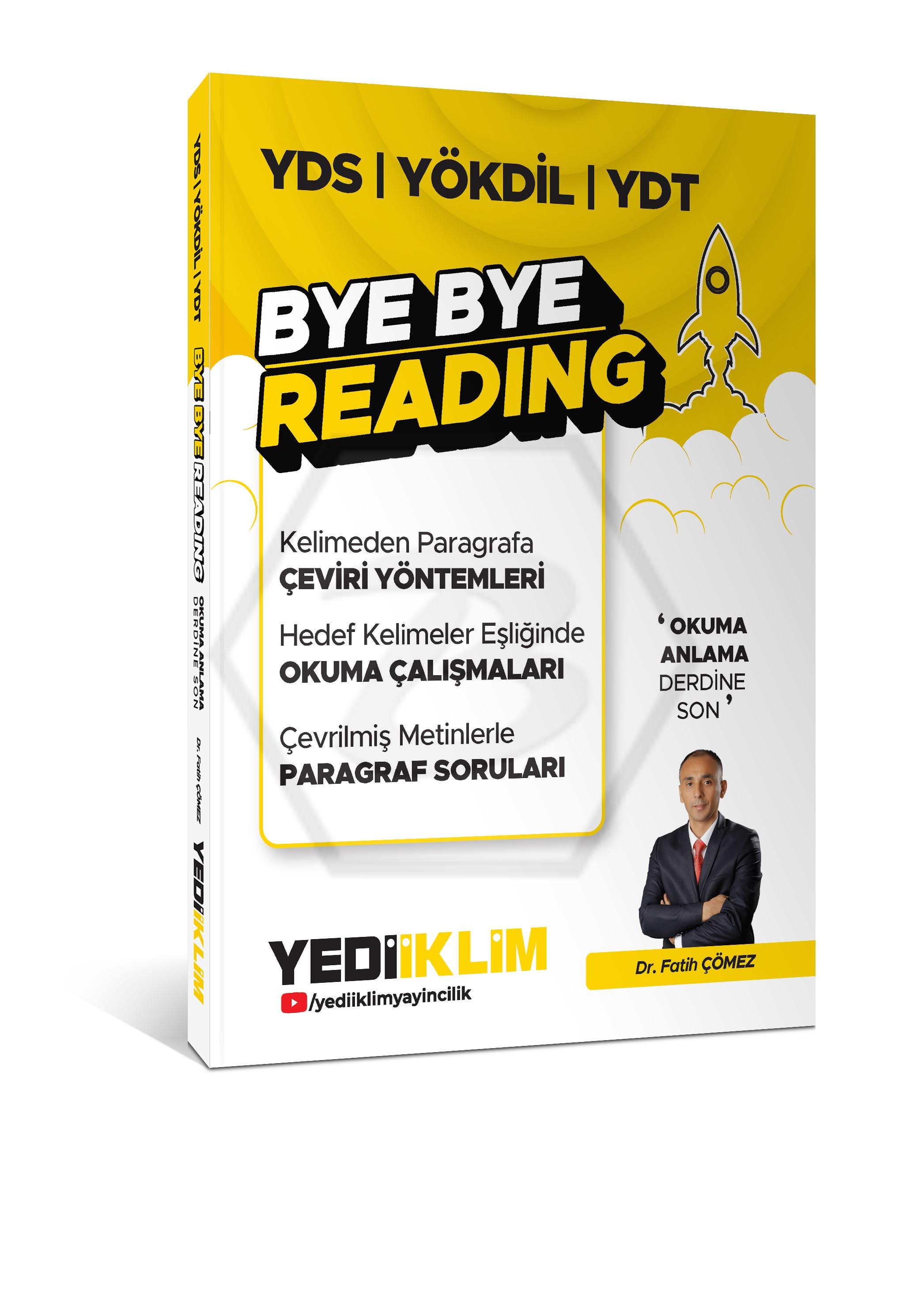2026 YDS YÖKDİL YDT Bye Bye Reading