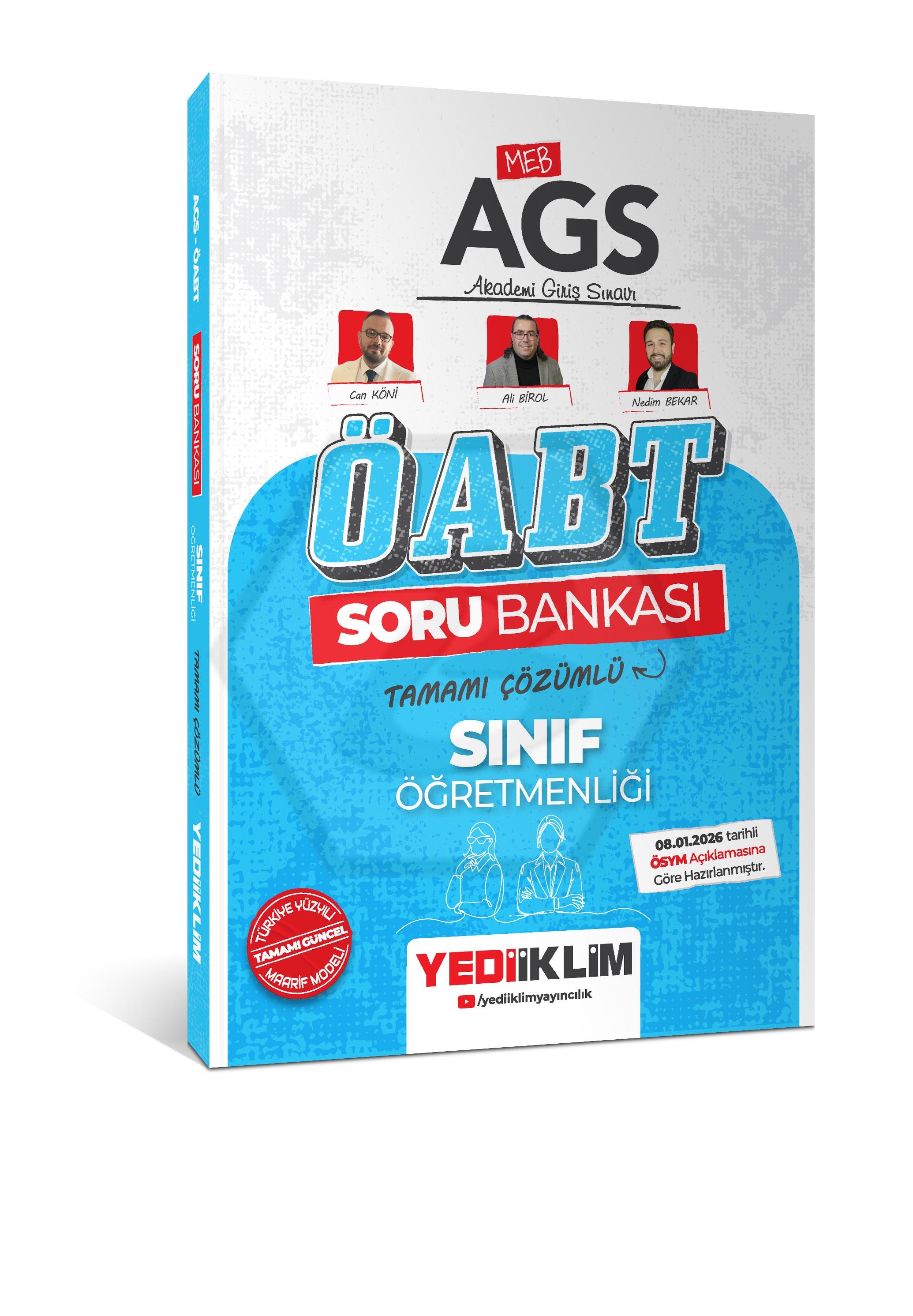 2026 MEB AGS Sınıf Öğretmenliği Soru Bankası
