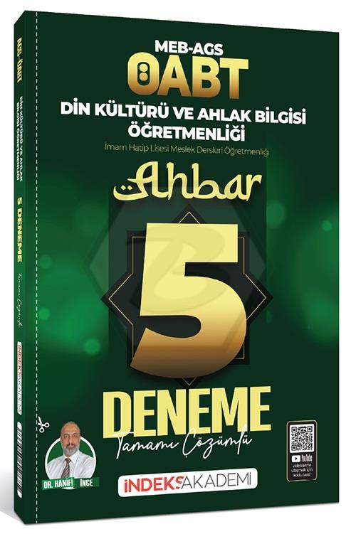 2026 ÖABT MEB-AGS Din Kültürü ve Ahlak Bilgisi Ahbar 5 Deneme Çözümlü