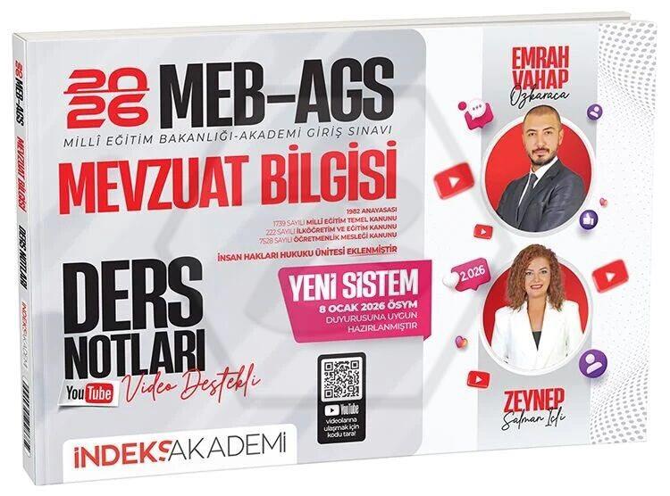 2026 MEB-AGS Mevzuat Bilgisi Video Ders Notları