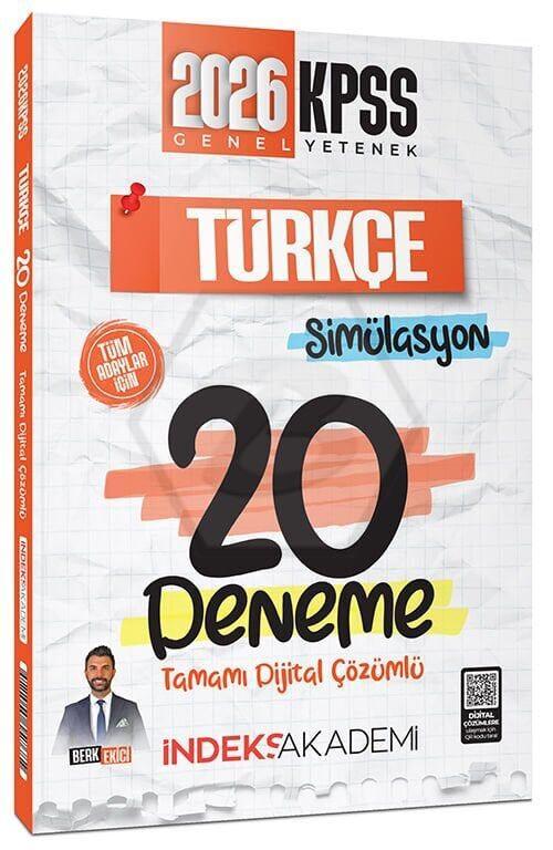 2026 KPSS Türkçe Simülasyon 20 Deneme Çözümlü
